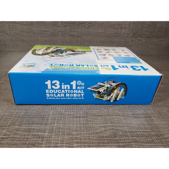 STEM Solar Robot Kit 13 In 1 Educational Environmental Building DIY Science - Picture 8 of 8
